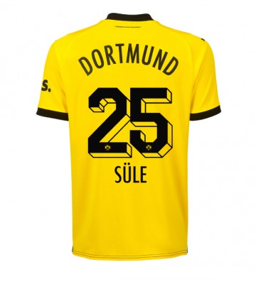 Borussia Dortmund Niklas Sule #25 Koszulka Podstawowych 2023-24 Krótki Rękaw